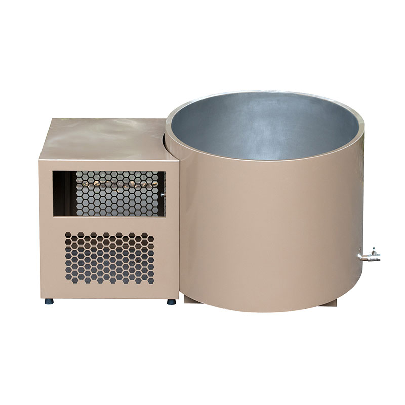 Ванна з холодним зануренням із нержавіючої сталі Champagne Gold Full 304