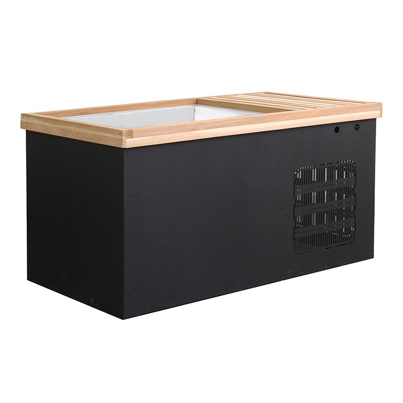 Compact Cedar Cold Plunge Tub with 304