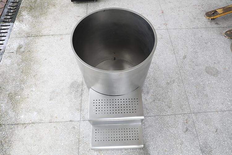 Full 304 Stainless Steel Round Cold Plunge Tub