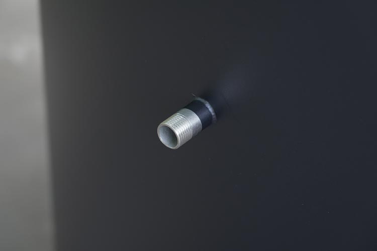 Reinforced 304 Stainless Steel Black Cold Plunge Tub