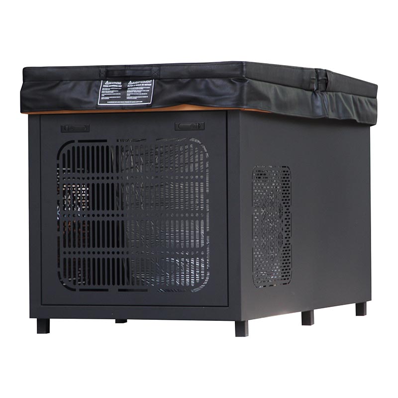 Compact Cedar Cold Plunge Tub with 304