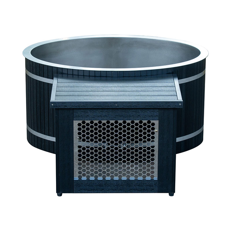 Овальне холодне занурення з ванною з нержавіючої сталі