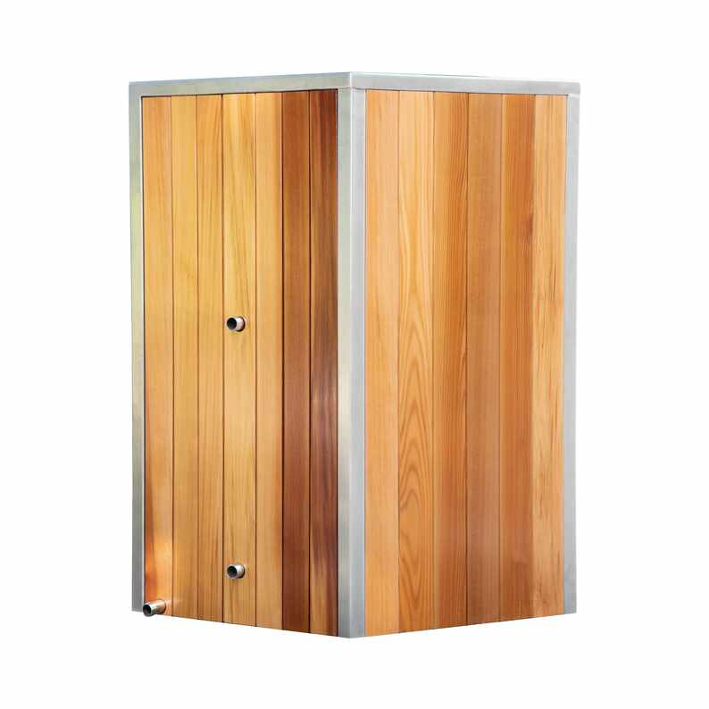 Гнучка ванна Cedar Cold зі сходинкою